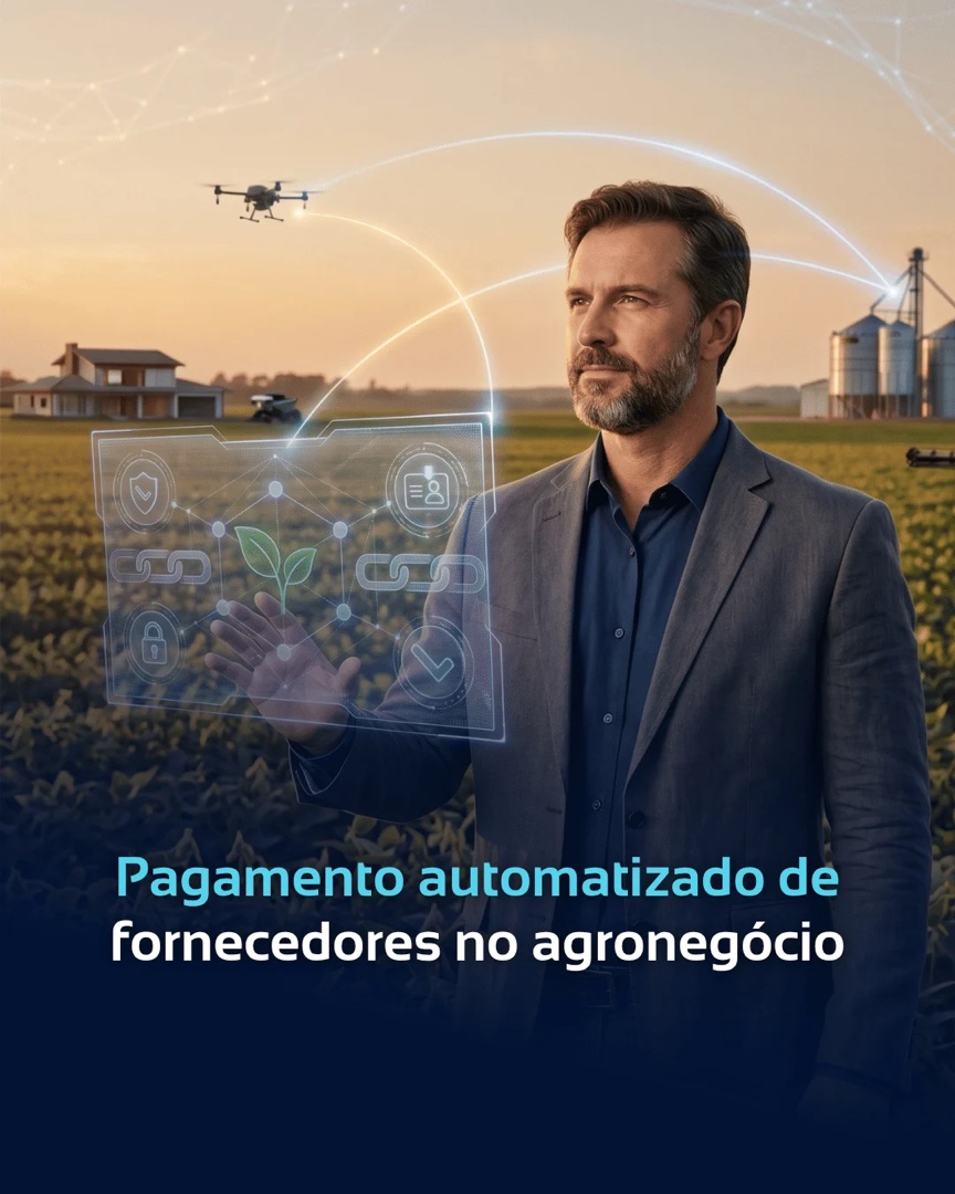 Pagamento automatizado de fornecedores no agronegócio